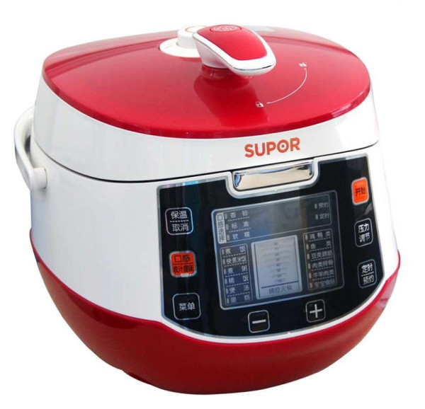 SUPOR 苏泊尔 50FC66A 电压力锅（智能加热、5L、双胆）