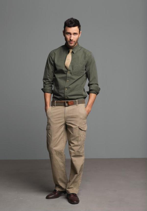 Dockers Khaki D2 Straight Fit Flat Front Pant 男款标准直筒休闲卡其裤（军绿色）