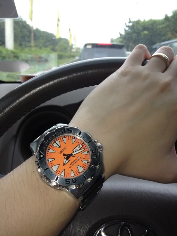 SEIKO 精工 SRP309 新橙鬼 Classic Automatic Divers Watch 男款潜水手表