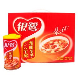 银鹭 桂圆莲子八宝粥 360g*12