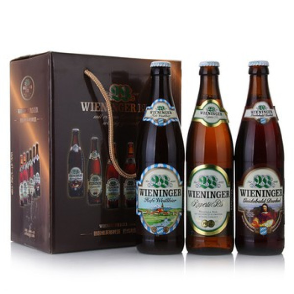 Wieninger 维英格 啤酒组合装礼盒 500ml*6 3口味组合装