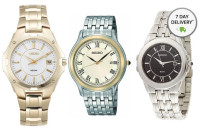 Seiko 精工 Analog 三款男士腕表