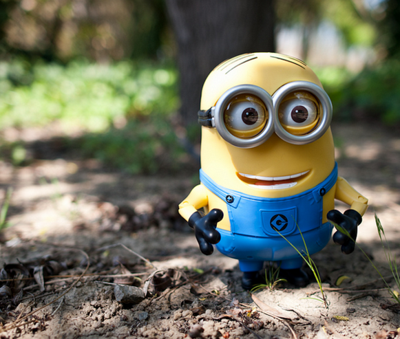 Despicable Me 2 卑鄙的我2 Talking Figure - Dave 小黄人 珍藏版