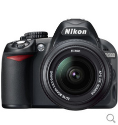 Nikon 尼康 D3100 单反套机（AF-S DX 18-55mm f/3.5-5.6G ED II 尼克尔镜头）黑色