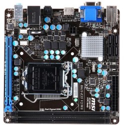 MSI 微星 H61I-E35 V2/W8主板 (H61、LGA 1155、全固态)