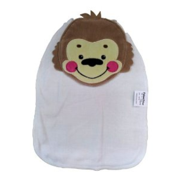凑单品：Fisher-Price 费雪 FP12A015 吸汗巾及口水兜套装(狮子+猴子)