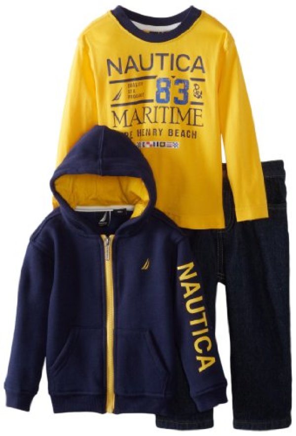 断码特卖:Nautica 诺帝卡 男宝宝套装