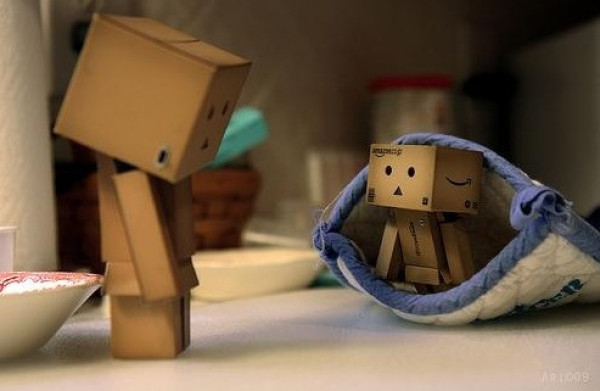 治愈系：Danboard 纸箱人阿愣（Amazon限定版、含收纳盒）