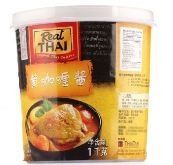 凑单品:Real Thai 丽尔泰 黄咖喱酱 1kg