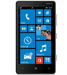 Nokia 诺基亚 Lumia 820 3G（GSM/WCDMA）手机 黑白 3G手机