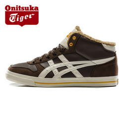 Onitsuka Tiger 运动休闲鞋 AARON MT 男 深棕色/米白色 40.5