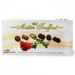Maitre Truffout 麦特德菲 玫瑰礼盒装什锦巧克力  400g 