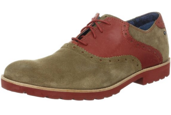 Rockport 乐步 Ledge Hill Saddle Oxford 男款牛津鞋