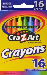凑单品：Cra-Z-art  蜡笔 16色装 