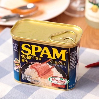 适合拼单:SPAM 世棒 经典午餐肉340g*13罐