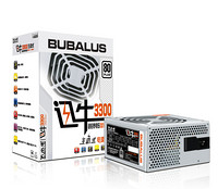 限华北、华东：BUBALUS 大水牛 迅牛3300 PE400AAA 台式机电源（300W、白牌、主动PFC）