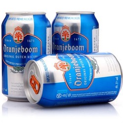 Oran Jeboom 橙色炸弹 优质啤酒 330ml*6听   