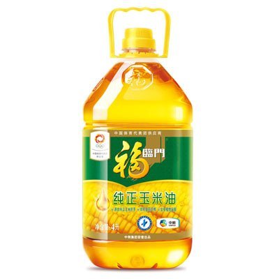 上海再特价：福临门 黄金产地玉米油 4L