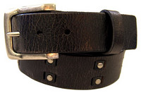 凑单品：Levi's  Rivet Detail Bridle Belt 男士腰带