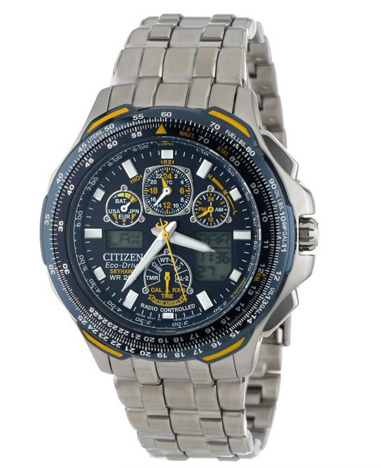 Citizen 西铁城 Blue Angels Skyhawk 空中之鹰系列  JY0040-59L 男士光动能表 蓝色 