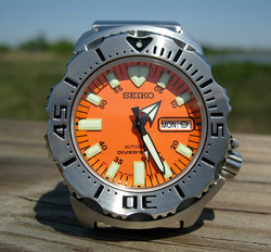 SEIKO 精工 SRP309 新橙鬼 Classic Automatic Divers Watch 男款潜水手表 