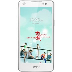 100＋ 怒放（100B） 百度云电信3G手机（珍珠白）CDMA2000/GSM 双模双待