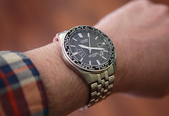 Citizen 西铁城 CB0020-50E 男款腕表(Eco-Drive、5局电波)