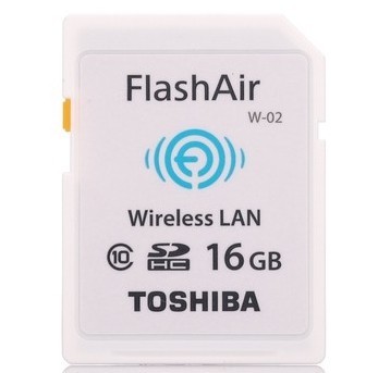 一地兔 成功使用 Toshiba 东芝 FlashAir 16GB Class10 SDHC 存储卡