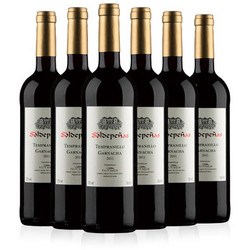 Soldepenas 欧娜   干红葡萄酒 750ml*6瓶+女王徽章干红 187.5ml*1瓶