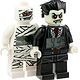美亚秒杀双重优惠：LEGO 乐高 Fighters Lord Vampire and Mummy Minifigure 吸血鬼和木乃伊 人仔时钟 两只装