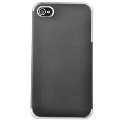 COMMA 铝面磨沙背壳 适用于苹果iPhone4/4s 黑色