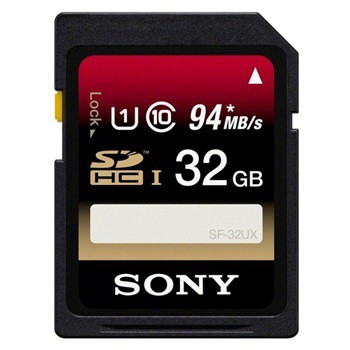 SONY 索尼 UHS-1 SDHC高速存储卡 Class10 32GB
