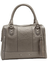 Cole Haan Varick Kendra B40492 Satchel 真皮女士手提包 烟灰色