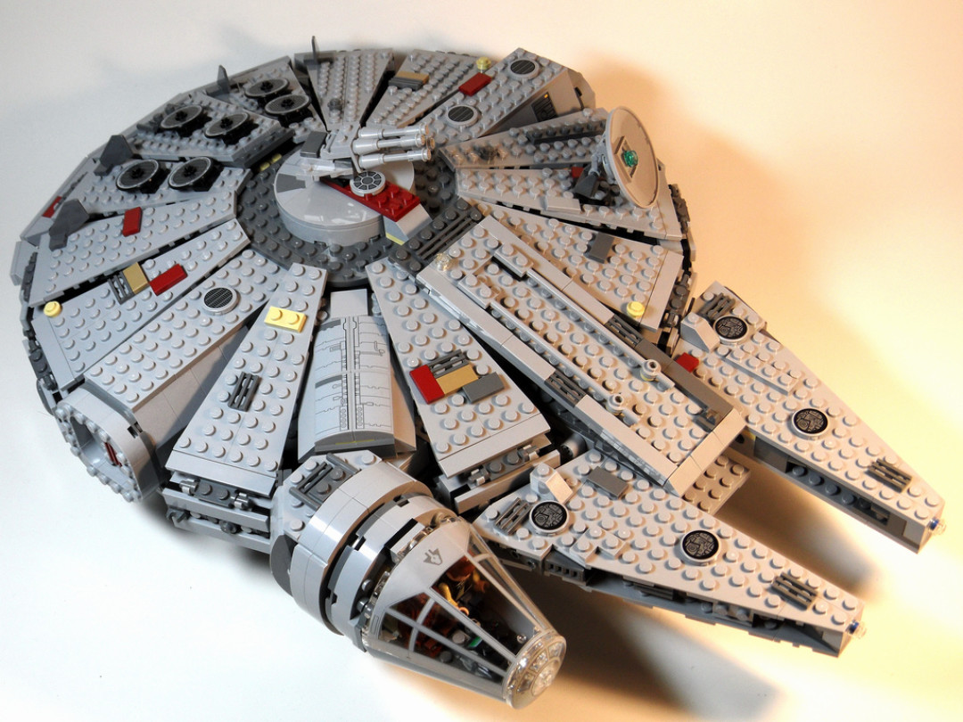 #本站首晒# 乐高 LEGO 7965 Star Wars Millennium Falcon 星球大战 千年隼号