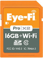 价格突降：Eye-Fi Pro X2 16GB SDHC 无线传输存储卡
