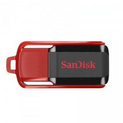 SanDisk 闪迪 酷扭 CZ52 16G U盘 黑红色