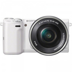 Sony 索尼 NEX-5TL/WQ 16-50mm 单变焦镜头套装 白色