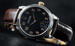 再特价：BULOVA 宝路华 Accutron Gemini 65A102 男士机械腕表（手卷、背透、小三针）