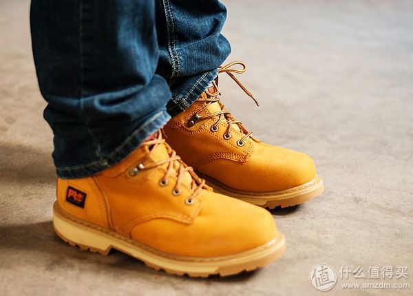 Timberland 天木兰 Pitboss 6"  Soft-Toe 男款中帮工装靴 33046