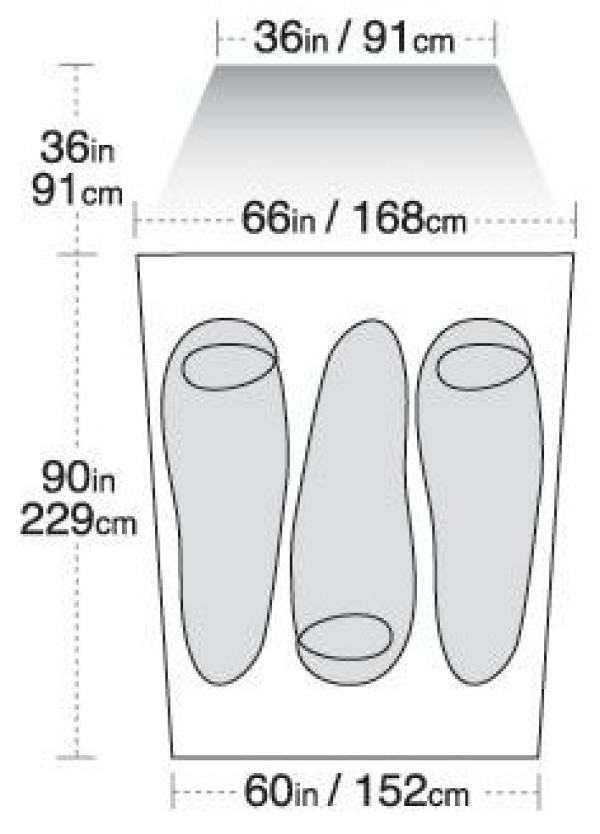 Big Agnes 比格尼斯 Fly Creek UL3 飞溪3 三人超轻三季帐