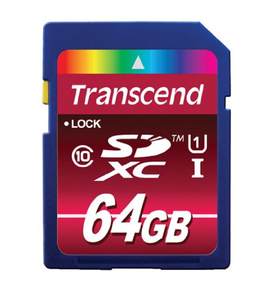 凑单好货：Transcend 创见 64G SD存储卡（读85M/s、写45M/s）