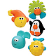 凑单品：Sassy   Bathtime Pals Squirt and Float Toys  洗澡戏水玩具  5件套