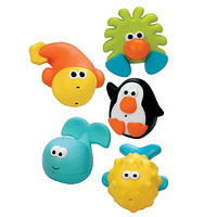 凑单品：Sassy   Bathtime Pals Squirt and Float Toys  洗澡戏水玩具  5件套