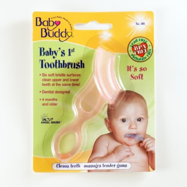 Baby Buddy Baby's 1st Toothbrush 婴儿牙刷 美亚销量第一