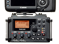 TASCAM DR-60D 线性PCM 单反相机录音设备