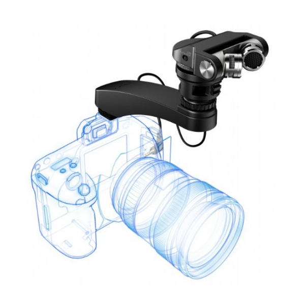 TASCAM TM-2X 相机专用录音话筒 （支持微单、带防风罩）
