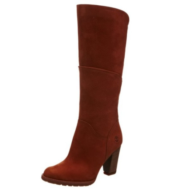 Timberland 添柏岚 Stratham Heights 女款真皮高筒靴