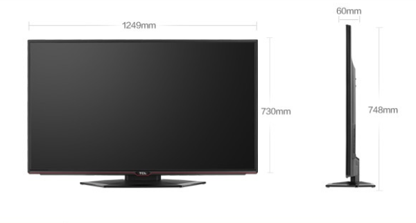 限广东:TCL L55F3511A 55寸 液晶电视(3D、智能、倍速)