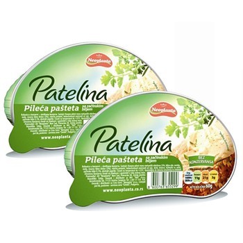 华东华南:Patelina 帕特琳娜 香草鸡肉味迷你罐头 60g*2盒