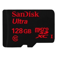 哎呦~这么大！SanDisk 闪迪 Ultra microSDXC 128G TF 存储卡